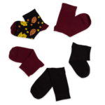 Набір шкарпеток “Осінній бордовий”