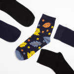 Набір шкарпеток “Осінній синій”