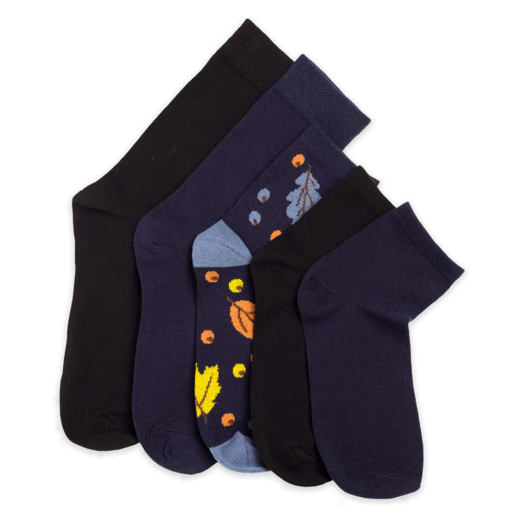 Набір шкарпеток “Осінній синій”