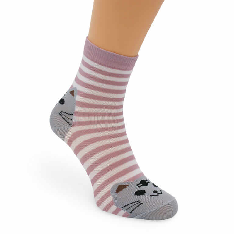 Набір шкарпеток “Котики” демісезонні (4 пари)
